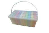 Luovat leikit - Happy Summer Chalk XL bucket 50pcs - 301073