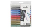 Kirjoitus- ja piirustustarvikkeet - Creativ Company Metallic Markers 12pcs. - 37376
