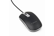 Hiiret - Gembird - mouse - USB - Musta Hopea - Hiiri - Optinen - 4 painiketta - Hopea - MUS-4B-06-BS