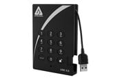 Kovalevyt - ulkoiset - Apricorn Aegis Padlock 3.0 - Ulkoiset kovalevyt - 1TB - A25-3PL256-1000