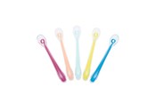 Vauvatarvikkeet - Babymoov Set of 5 silicon spoons 2nd age multicolor - A102407