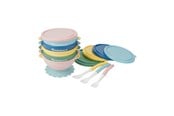 Vauvatarvikkeet - Badabulle Set of 5 non-slip bowls + spoons - B005107