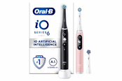Sähköhammasharjat - Oral-B Sähköhammasharja iO 6 Black Lava/Pink Sand - 2 handles - 4210201448877