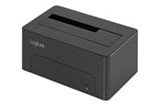 Kovalevyt - lisätarvikkeet - LogiLink USB 3.1 Gen 2 Quickport 1-Bay kahdelle 2,5/3,5 tuuman SATA HDD/SSD:lle - QP0027