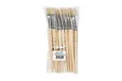 Harrastustarvikkeet - Creativ Company Wooden brushes - Nr. 14 Short handle 12st. - 10614