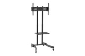 Seinäkiinnitys, AV-kiinnikkeet & AV-kalusteet - LogiLink TV/monitori-kärry 37-70" korkeussäädettävä, enintään 40 kg. - Max 40 kg - recommended for 70" - BP0026