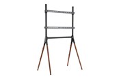 Seinäkiinnitys, AV-kiinnikkeet & AV-kalusteet - LogiLink TV stand 49–70" with walnut wooden legs 40 kg max. - Max 40 kg - recommended for 70" - BP0078