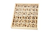 Askartelu- ja taidetarvikkeet - Creativ Company Kirjaimet ja numerot - MDF 288 kpl. - 57408