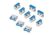 Järjestelmän lisävarusteet - LogiLink USB-A-portin lukitus (10 lukkoa) - AU0046