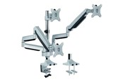 Näytön kiinnitys - LogiLink Triple Näytön kiinnitys 13–32" aluminum 2x gas spring - BP0052
