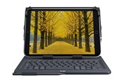 Näppäimistöt - Logitech Universal - Näppäimistö and folio case - AZERTY - French - Näppäimistö & Foliosetti - Ranskalainen - Musta - 920-008338