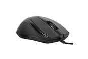 Hiiret - Targus Full-Size - mouse - antimicrobial - USB - Musta - Hiiri - Optinen - Musta - AMU81AMGL
