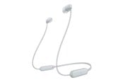 Kuulokkeet - Sony WI-C100 - kuulokkeet mikrofonilla - WIC100W.CE7