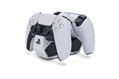 Pelit - lisävarusteet - PowerA Twin-latausasema DualSense Wireless -ohjaimille - Sony PlayStation 5 - 1522855-01