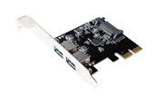 Ohjainkortit - LogiLink PCI Express -kortti, jossa on 2x USB 3.2 Gen2. - PC0080