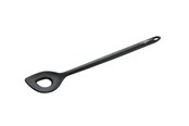 Keittiövälineet - KÜCHENPROF Røreske i silikone med hul 30cm sort - K1410601000