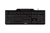 Näppäimistöt - Cherry KC 1000 SC - Näppäimistö - Englanti (UK) - Musta - JK-A0100GB-2