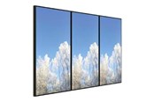 Seinäkiinnitys, AV-kiinnikkeet & AV-kalusteet - HI-ND Videorow - asennussarja - 3x1 videoseinälle - pystysuuntaan - Max - recommended for 50" - VR5000-5301