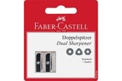 Kirjoitus- ja piirustustarvikkeet - Faber-Castell 50-34 metallinen kaksois teroitinsetti, 1 kpl - 189099