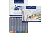 Kirjoitus- ja piirustustarvikkeet - Faber-Castell Watercol. penc. Goldfaber Aqua tin of 24 - 114624