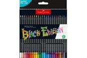 Kirjoitus- ja piirustustarvikkeet - Faber-Castell Colour Pencils Black Edition 24x - 116424