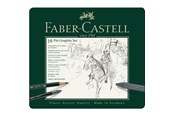 Kirjoitus- ja piirustustarvikkeet - Faber-Castell Pitt Graphite -rasia, jossa on 19 kynää. - 112973