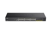 Kytkimet - D-Link DGS 1250-28X 28-Port 10-Gigabit Smart Managed Switch - DGS-1250-28X