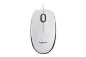 Hiiret - Logitech M100 - mouse - full Koko - USB - Hiiri - Optinen - 3 painiketta - Valkoinen - 910-006764