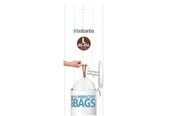 Siivous - brabantia Size L - trash can liner - 45 L - high-density polyethylene (HDPE) - white - pack of 12 x 10 - 371547