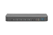 KVM-kytkimet - DIGITUS DS-12890 / KVM-kytkin 4-porttinen 4K60Hz, sisääntulo 4 x DP, ulostulo 1 x DP/HDMI. - DS-12890