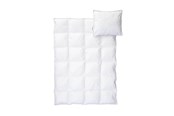 Lastenhuone - BabyDan Sydän Mikrokuitu Junior Täkki ja Junior Tyyny (100x140/40x45 cm) - 500081