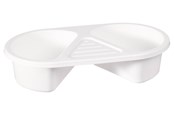 Vauvatarvikkeet - Bébé-jou Bebé-jou Top/tail Bowl Valkoinen - 500214