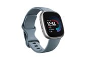 Älykellot, Urheilukellot & Aktiivisuusrannekkeet - Fitbit Versa 4 Vesiputous Sininen/Platina - FB523SRAG