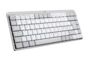 Näppäimistöt - Logitech MX Mechanical Mini for Mac - Minimalist Wireless Illuminated Performance Näppäimistö Pale Harmaa - FR - Näppäimistö - Ranskalainen - Harmaa - 920-010795