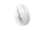Hiiret - Logitech Lift for Mac Vertical Ergonominen hiiri - Offwhite - Ergonominen hiiri - Optinen - 6 painiketta - Valkoinen - 910-006477