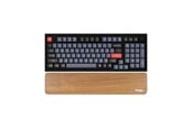 Näppäimistöt - Keychron Walnut Wood Palmrest for Q5 / V5 / K4 Pro - Rannetuki - Ruskea - PR21