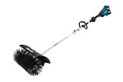 Siivous - Makita 199318-5 sweeping brush attachment - for stubborn dirt leaves - 199318-5