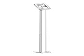 Seinäkiinnitys, AV-kiinnikkeet & AV-kalusteet - Neomounts FL15-750WH1 - stand - for tablet - Valkoinen - Max - recommended for 9.7", 10.1", 10.2", 10.4", 10.5", 10.9", 11" - FL15-750WH1