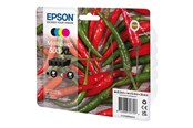 Mustepatruunat, värikasetit ja lisävarusteet - Epson 503XL Multipack - 4-pack - XL - Musta Keltainen cyan magenta - Original - ink cartridge - C13T09R64010