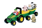 Leluautot - Tomy John Deere - Animal Sounds Hayride - 0036881349082
