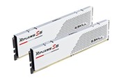 RAM - G.Skill Ripjaws S5 DDR5-6000 - 32GB - CL30 - Dual Channel (2 pcs) - Intel XMP - Valkoinen - F5-6000J3040F16GX2-RS5W