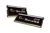RAM - G.Skill Ripjaws SODIMM DDR5-4800 - 32GB - CL34 - Dual Channel (2 pcs) - Intel XMP - Musta - F5-4800S3434A16GX2-RS