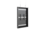 Seinäkiinnitys, AV-kiinnikkeet & AV-kalusteet - Multibrackets m Pro Series - enclosure - for digital signage panel - wire small - Musta - Max 25 kg - recommended for 43" - 7350105213670