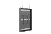 Seinäkiinnitys, AV-kiinnikkeet & AV-kalusteet - Multibrackets M Pro Series - enclosure - for digital signage panel - wire medium - black - Max 25 kg - recommended for 55" - 7350105213694