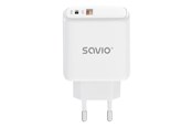 Puhelin - Adapterit & Laturit - Savio LA-06 Teho adapter - USB USB-C - 30 Watt - SAVLA-06