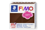 Harrastustarvikkeet - Staedtler Mod. savi Fimo soft suklaa - 8020-75