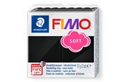 Harrastustarvikkeet - Staedtler Mod. clay Fimo soft Musta - 8020-9