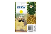 Mustepatruunat, värikasetit ja lisävarusteet - Epson 604 - Keltainen - Original - ink cartridge - C13T10G44010