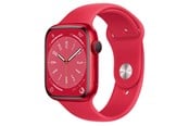 Älykellot, Urheilukellot & Aktiivisuusrannekkeet - Apple Watch Sarja 8 GPS 45mm (PRODUCT)RED Aluminium Case with (PRODUCT)RED Urheilu Band *DEMO* - MNP43DH/A