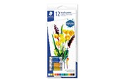 Harrastustarvikkeet - Staedtler Akryylimaaliputket 12 kpl - 8500 C12